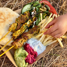Load image into Gallery viewer, Moroccan Chicken Brochette Meal